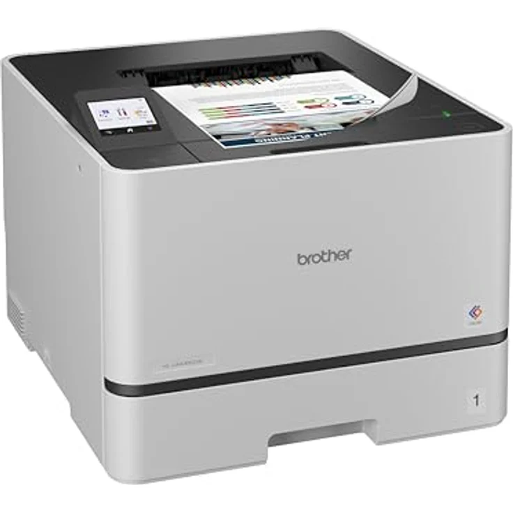 Brother HL-L8430CDW, Professioneller WLAN Farblaserdrucker mit Duplex, 31 S/min, 250 Blatt Papierfach, 50 Blatt Multifunktionszufuhr – Bild 2