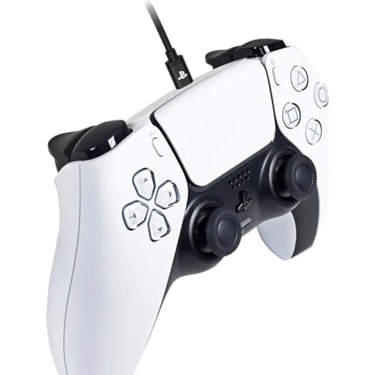 Hori USB-C Ladekabel Play für DualSense Controller, 3m ummanteltes Kabel mit 60 W Leistung, schwarz – Bild 4