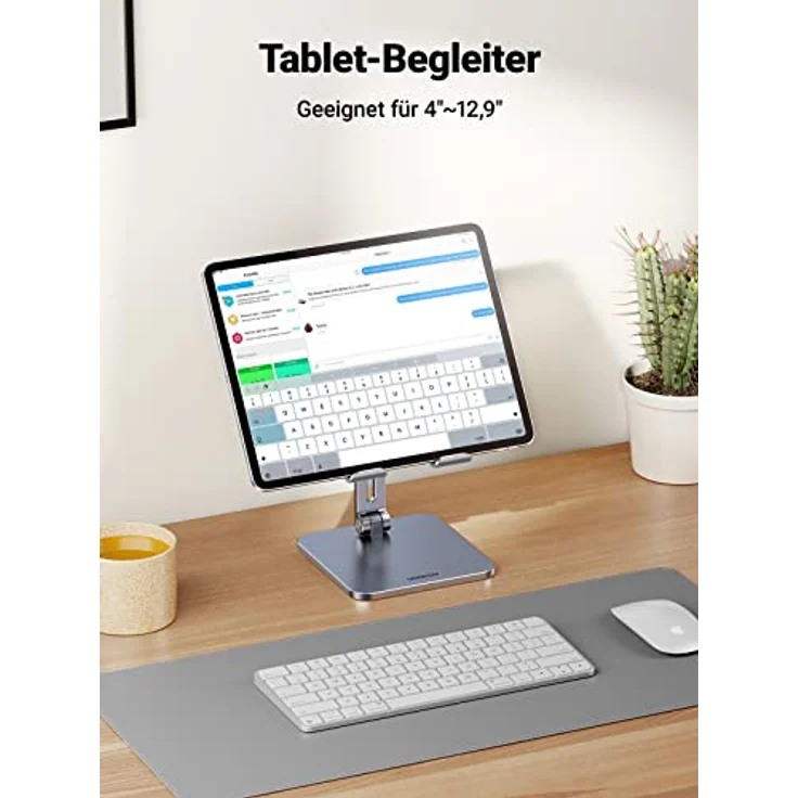 UGREEN Foldable Multi-Angle Pad Stand Gray – Bild 2