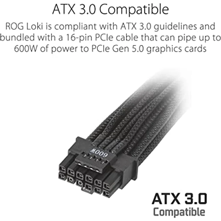 ASUS ROG Loki SFX-L 1000W Platinum (Aura Sync, ATX 3.0 Kompatibel, PCIe 5.0) – Bild 6