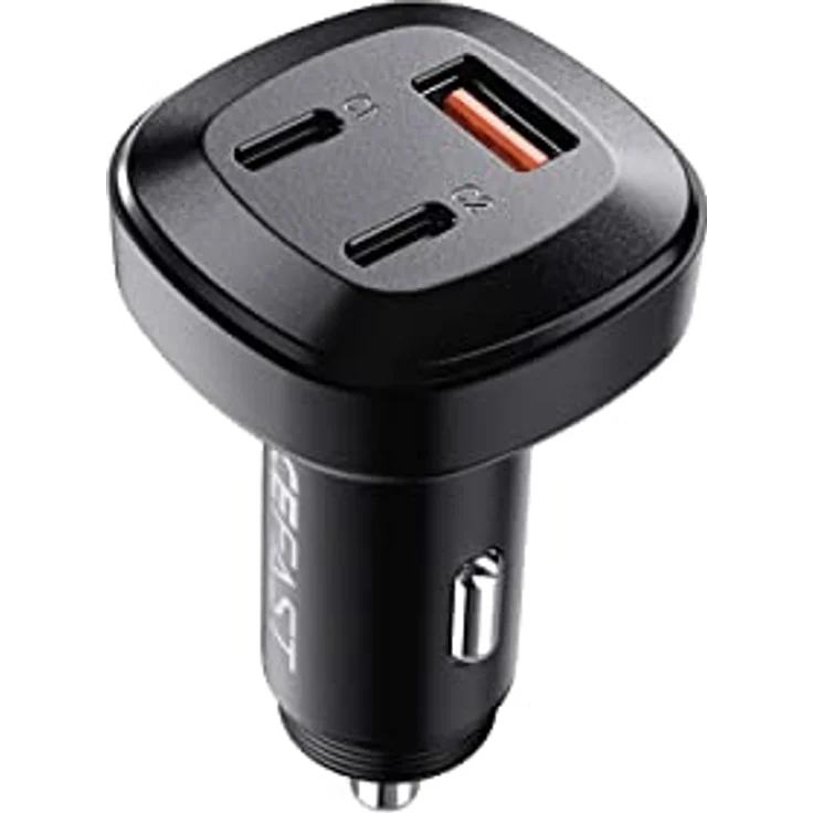 ACEFAST Kfz-Ladegerät B3, 66W, 2X USB-C + USB (schwarz) – Bild 5