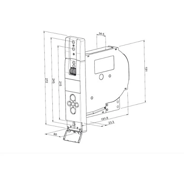 WIR Elektronischer Gurtwickler eWickler Comfort Maxi eW825 (Unterputz) – Bild 3
