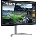 LG Ultrafine™ 32UQ850V-W.AEU PC-Monitor 4K 32" – IPS-Panel UHD-Auflösung, 5 ms GtG 60 Hz, Display HDRTM 400, DCI-P3 98%, AMD FreeSync, neigbar, höhenverstellbar, Porträtmodus - Schwarz