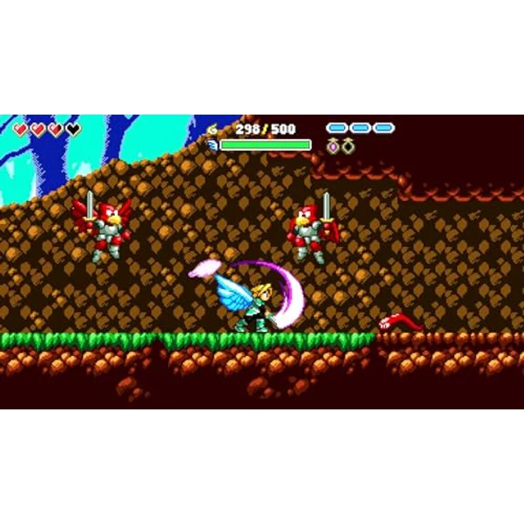 PQube Aggelos 2 - Nintendo Switch Spiel, parallele Welten, duales Kampfsystem, 13 Bosse, clevere Rätsel – Bild 4