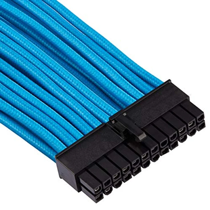 CORSAIR Premium individually sleeved pro kit (Type 4, Generation 4) - Stromkabelkit - Blau – Bild 2