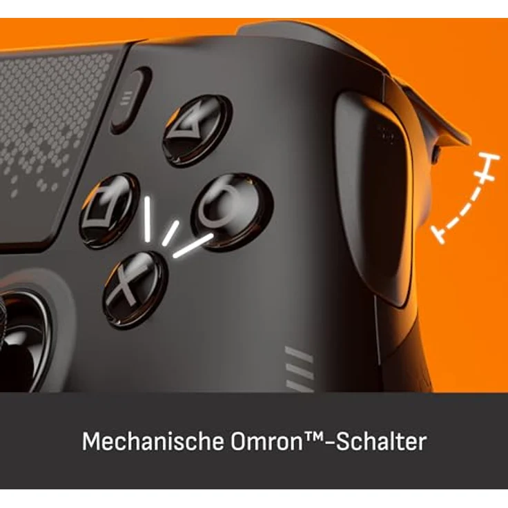 Scuf OMEGA PS5 Kabelloser Performance-Controller mit TMR Anti-Drift, 11 anpassbare Tasten – Schwarz – Bild 5