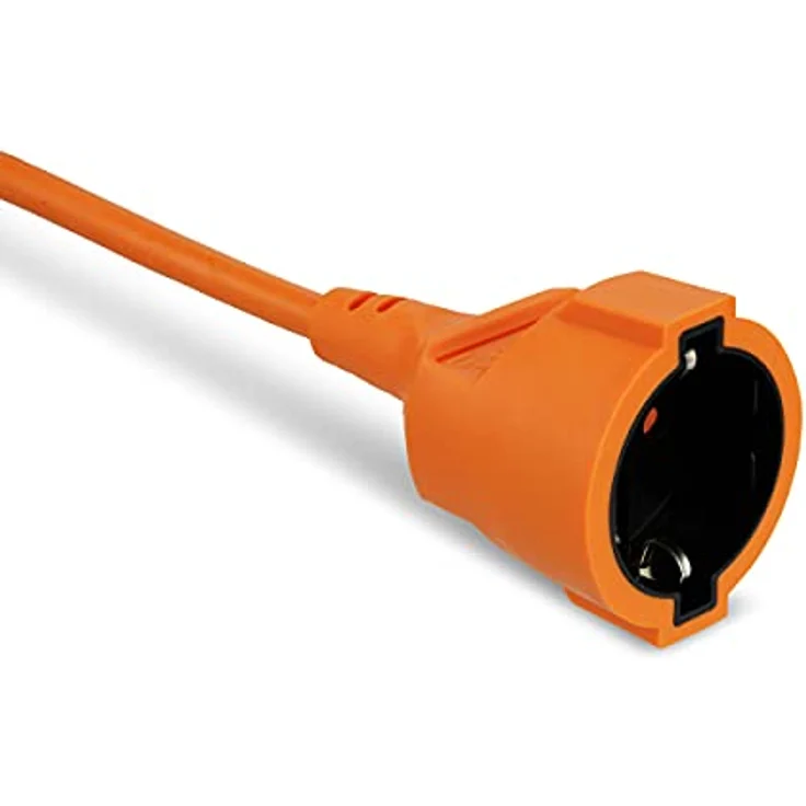 Rev Ritter 0016251814 Verlängerung H05VV-F Ku Schutzkontakt 25 m, orange – Bild 5