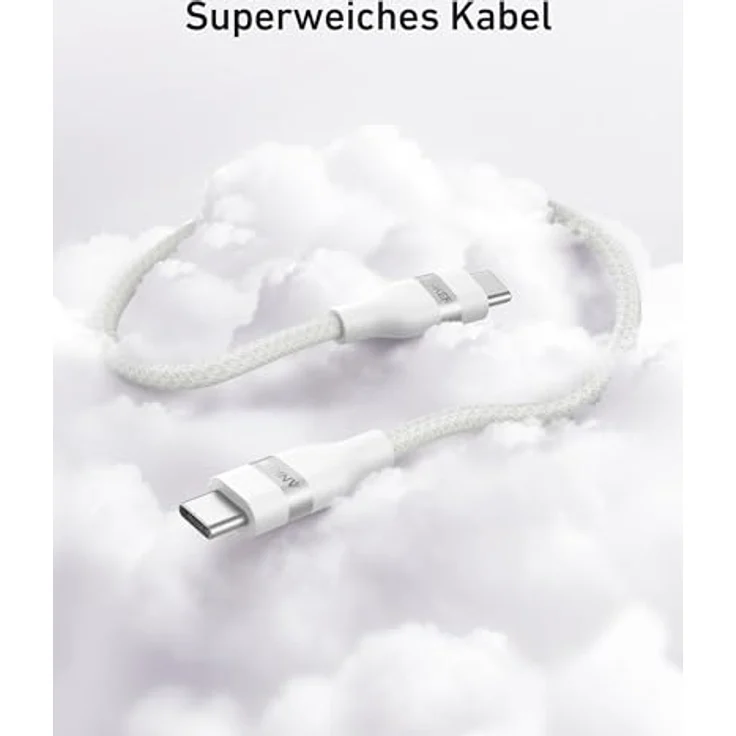 Anker Nano USB C auf USB C Kabel, 240W, 1,8m geflochten, ultrarobust und flexibel, für iPhone 16/16 Pro/16 Plus/16 Pro Max, MacBook Pro/Air, iPad Pro/Air, Galaxy S24, aus recyceltem Plastik – Bild 3
