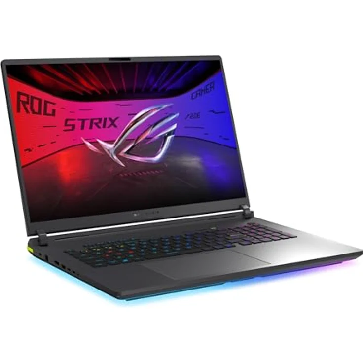 ASUS ROG Strix G18 G815LW Laptop, 18" 2,5K 240Hz IPS Display, Intel Core Ultra 9 275HX, 32GB RAM, 2TB SSD, NVIDIA RTX 5080, Win11 Home, QWERTZ, Volt Green, 3 Monate GamePass – Bild 5