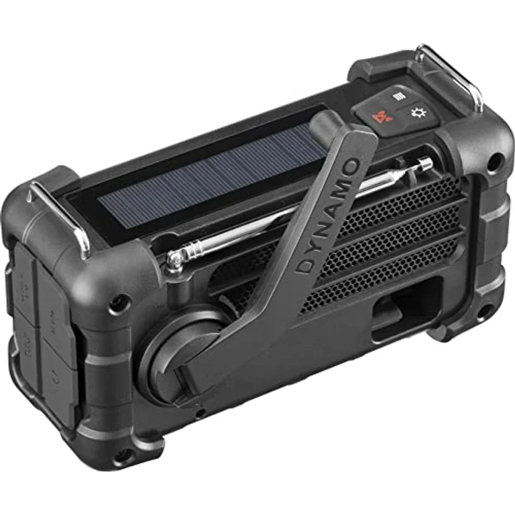 Sangean MMR-99 Notfallradio mit Bluetooth, DAB+, FM-RDS, schwarz – Bild 6
