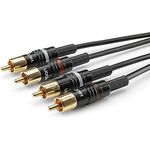 Sommer Cable Basic+ HBP-C2 / 2 RCA/Cinch Hicon - 2 RCA/Cinch Hicon (0,6m)