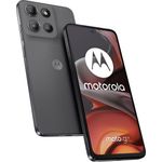Motorola moto g15 Smartphone, 128 GB Speicherplatz, 50 MP Kamera, veganem Kunstleder, wasserabweisend, Corning Gorilla Glass 3