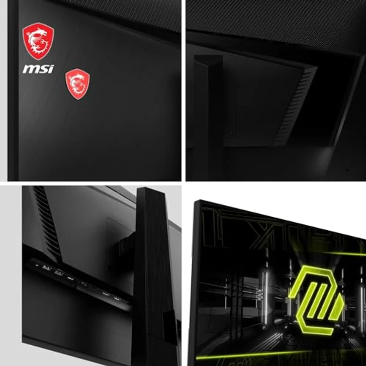 MSI MAG 322UPF 32 Zoll 4K Gaming Monitor - UHD 3840x2160, Rapid IPS, 160 Hz, 1 ms, 16:9, HDR 400, Adaptive Sync, schwarz – Bild 4