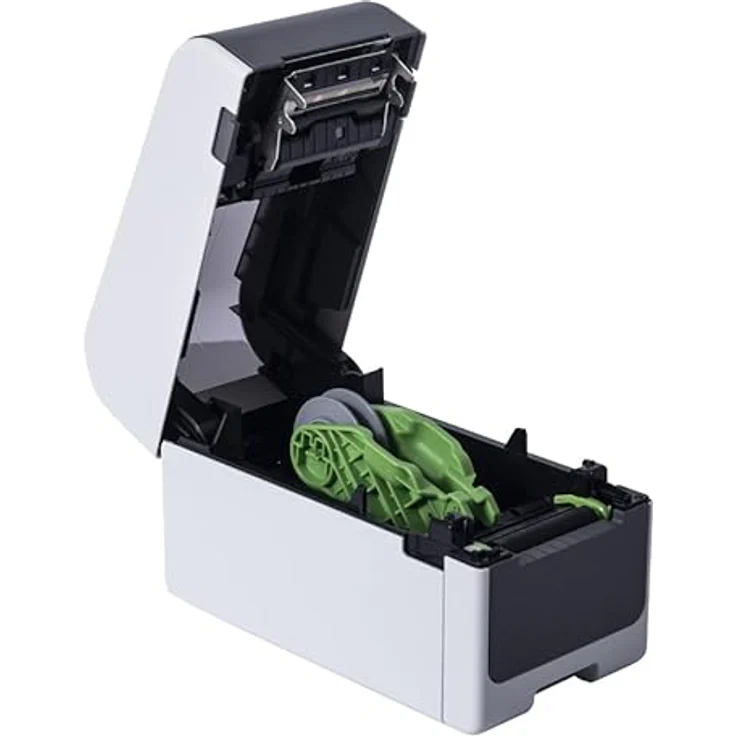 Brother TD-2310D203, Etikettendrucker mit 41209 dpi für Einzelhandel, Gesundheitswesen und Rückverfolgbarkeit, grau – Bild 4