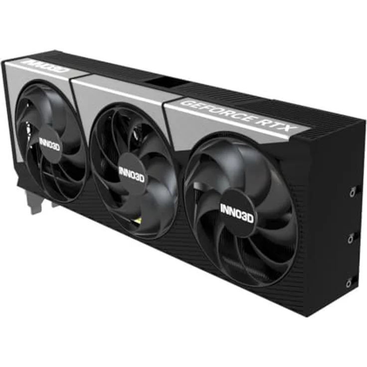INNO3D GeForce RTX 5080 X3 OC, 16384 MB GDDR7 Grafikkarte mit Triple-Fan-Kühlerdesign – Bild 5