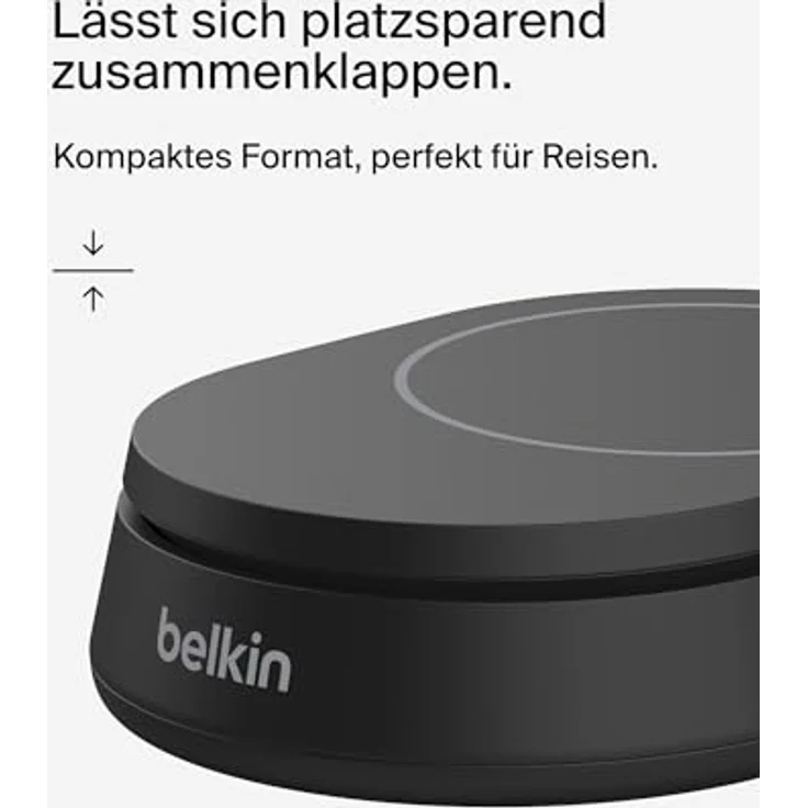 Belkin Support de charge magn?que Qi2 (15 W), Wireless Charger, Schwarz – Bild 5