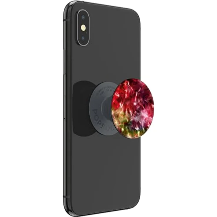 PopSockets PopGrip Fingerhalter Basic Lightshow, Ausziehbare Halterung für Smartphones und Tablets, Kompatibel mit kabelloser Aufladung, Stabilisator und Stativfunktion – Bild 5