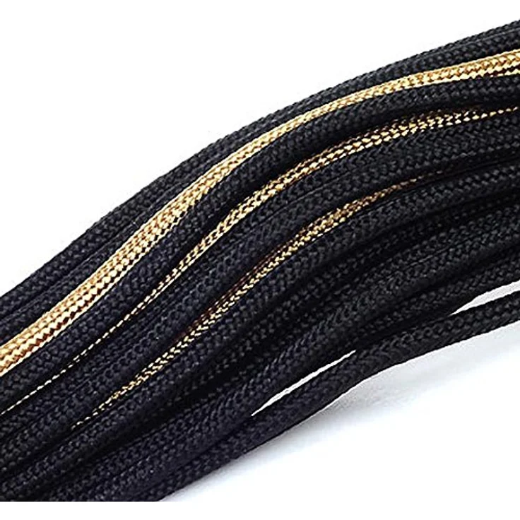 SilverStone SST-PP07-PCIBG - Netzteil-Verlängerungskabel 25cm 8pin auf PCI-E 6+2pin, schwarz, gold – Bild 6