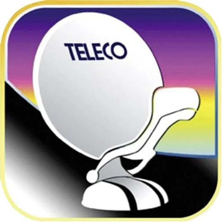 TELECO Automatische Satellitenanlage Easy BT 85 Twin, 85 cm Parabolantenne, Bluetooth-Steuerung, Twin LNB, Weiß – Bild 4