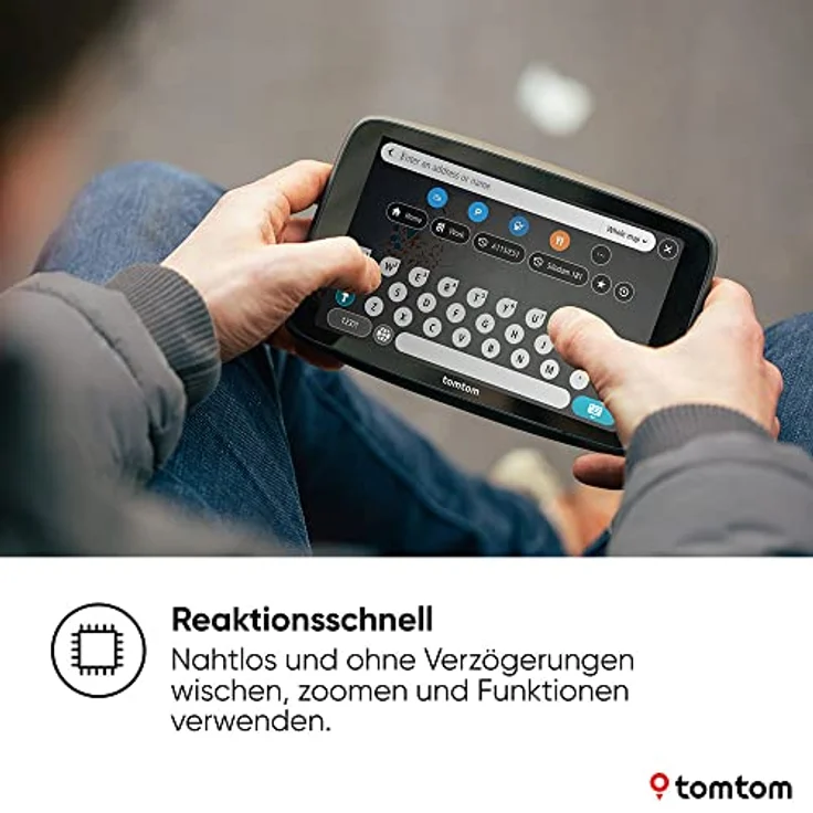 TomTom Go expert Plus 7 Zoll (17,8 cm), LKW-Navigationsgerät mit 32 GB, Wi-Fi-Updates und Sprachsteuerung, schwarz – Bild 8