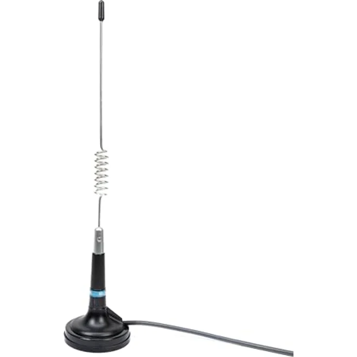 PNI CB-Funkgerät TTi TCB-H100 mit PNI ML29 Antenne, 12-24 V, DSS, Roger Beep, Squelch, Magnetfuß – Bild 4