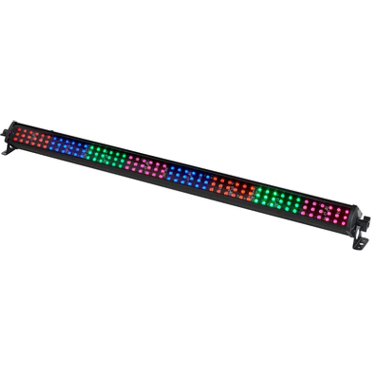Varytec Giga Bar Pix 8 RGB, LED Bar mit 8 individuell steuerbaren Segmenten und 144 RGB 3-in-1 LEDs, schwarz