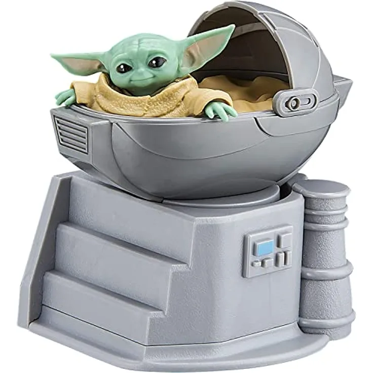 Star Wars The Mandalorian Bluetooth Lautsprecher The Child - Baby Yoda Modellfigur Bluetooth-Speaker (Bluetooth) grau