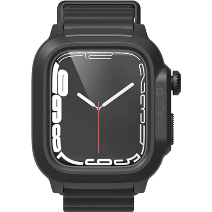Catalyst Total Protection Case 45mm, Wasserdichtes Smartwatch Zubehör bis 100m, Schwarz – Bild 4