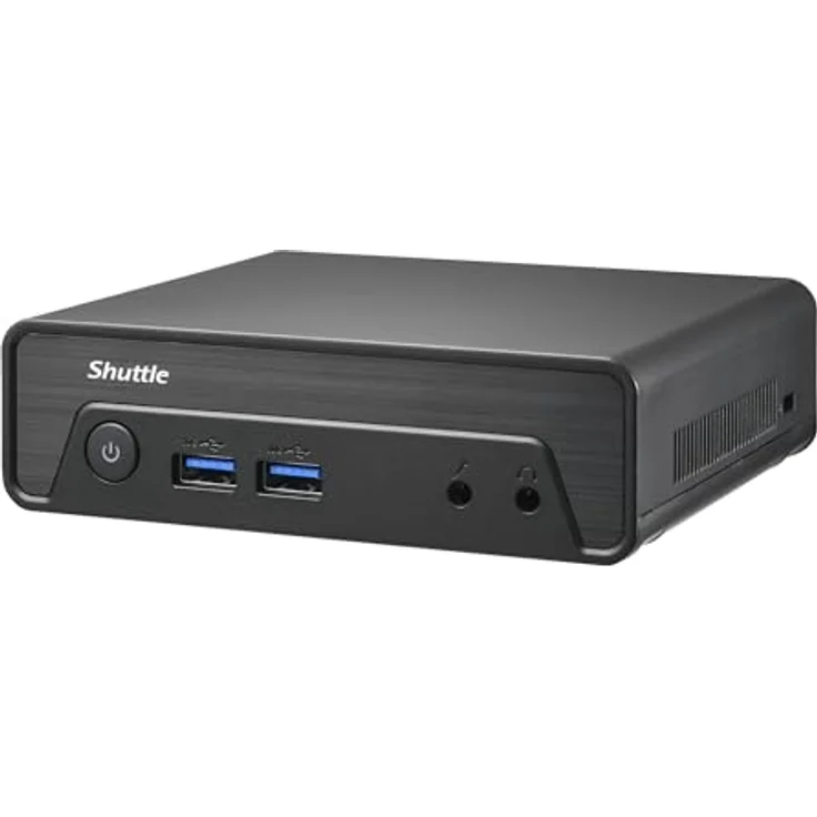 Shuttle XPC nano NE1010XA N100, Barebone mit Intel N100 Prozessor, 8.192 MB RAM, lüfterlos, ideal für Digital Signage und Multimedia-Anwendungen – Bild 5