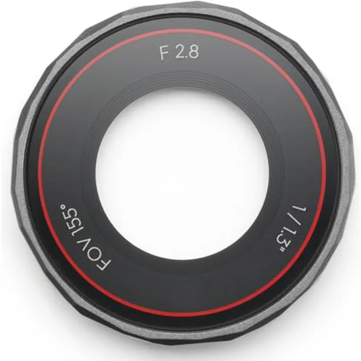 DJI Osmo Action 5 Pro Objektivabdeckung (Glas), sturzsicher und kratzfest, hydrophobe AF-Beschichtung