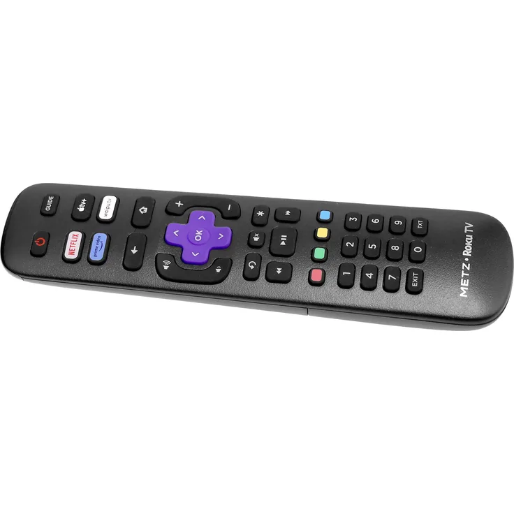 Metz Y010301001035001 Fernbedienung für TV Fernseher, Original Ersatzteil für 43MUD6001Y, 43MUD6011Y, 55MUD6001Y, passgenau und hochwertig