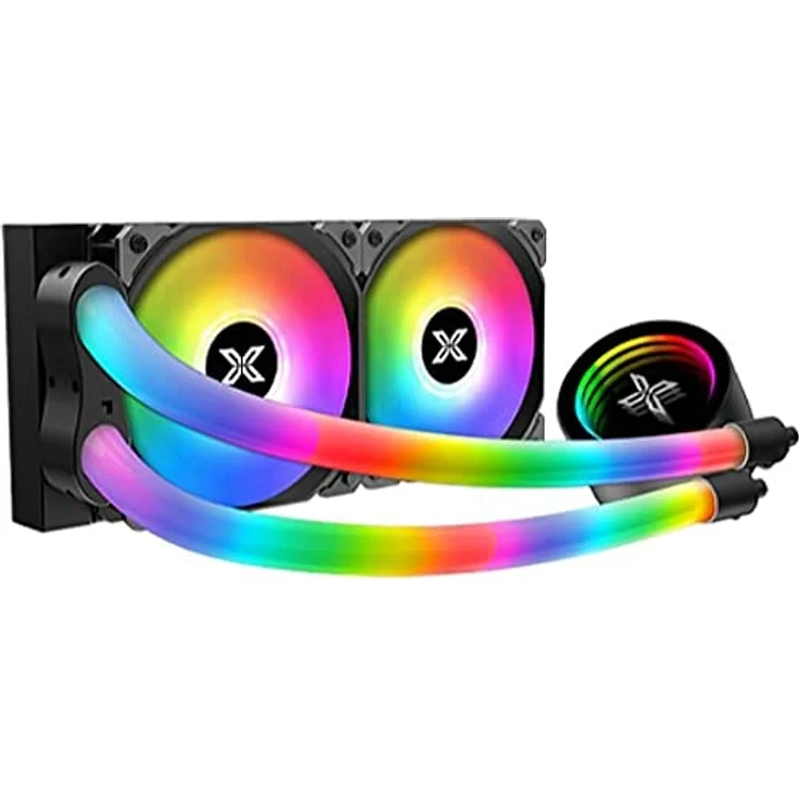 Xigmatek Watercooling CPU Neo Aqua 240 (schwarz), Hochwertige Material, Langlebig, Robustheit, Flexible Gestaltung – Bild 1