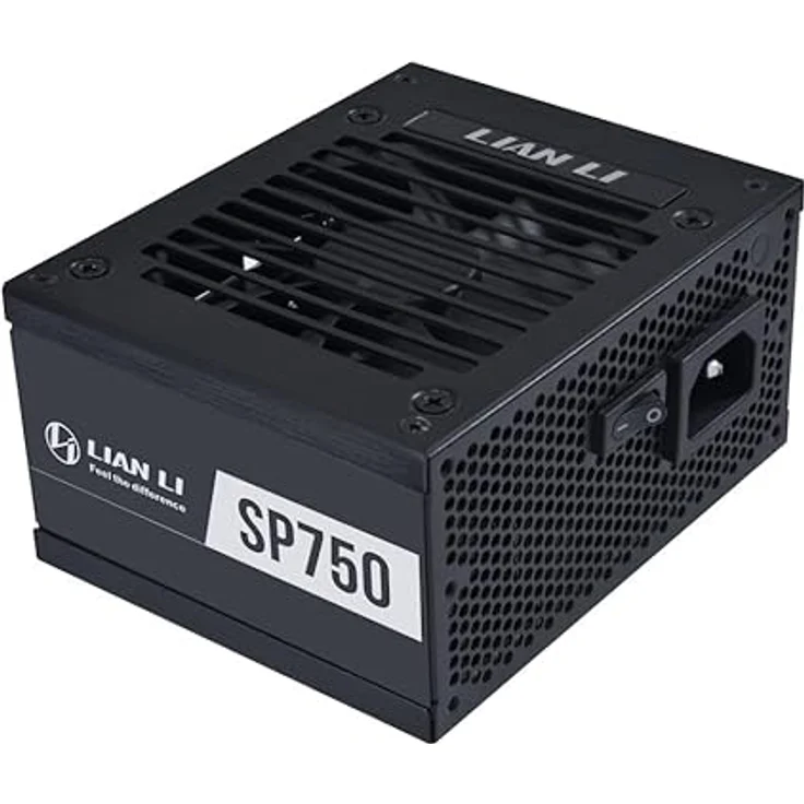 Lian Li SP750 V2 Gold Netzteil, modular, ATX 3.1 - 750 Watt, schwarz, 80 PLUS Gold Effizienz – Bild 3