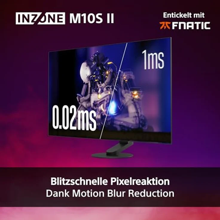 SONY INZONE M10S II, OLED 27 Zoll QHD Gaming Monitor mit 0,02 ms Reaktionszeit und 540 Hz Bildwiederholrate – Bild 5