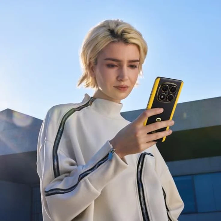 Xiaomi Poco X7 Smartphone, 12+512GB, Schwarz, 50MP Hauptkamera mit OIS, 5110mAh Akku, IP68 – Bild 5