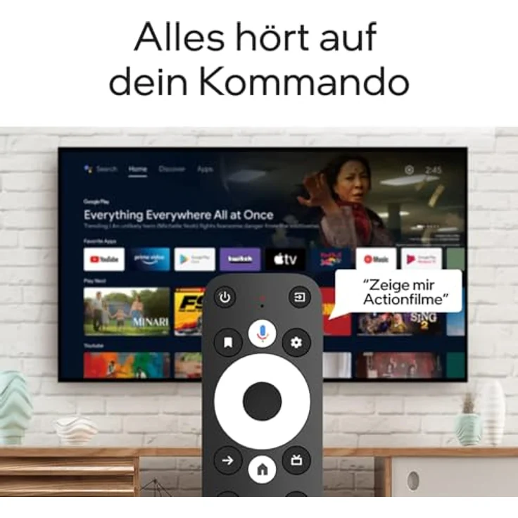 Orbsmart Android TV Box G1 4K HDR Dolby Vision Smart Streaming Player 4GB RAM WLAN/WiFi 6 LAN USB | Chromecast | Netflix | Prime Video | Disney+ - Preisvergleich – Bild 5