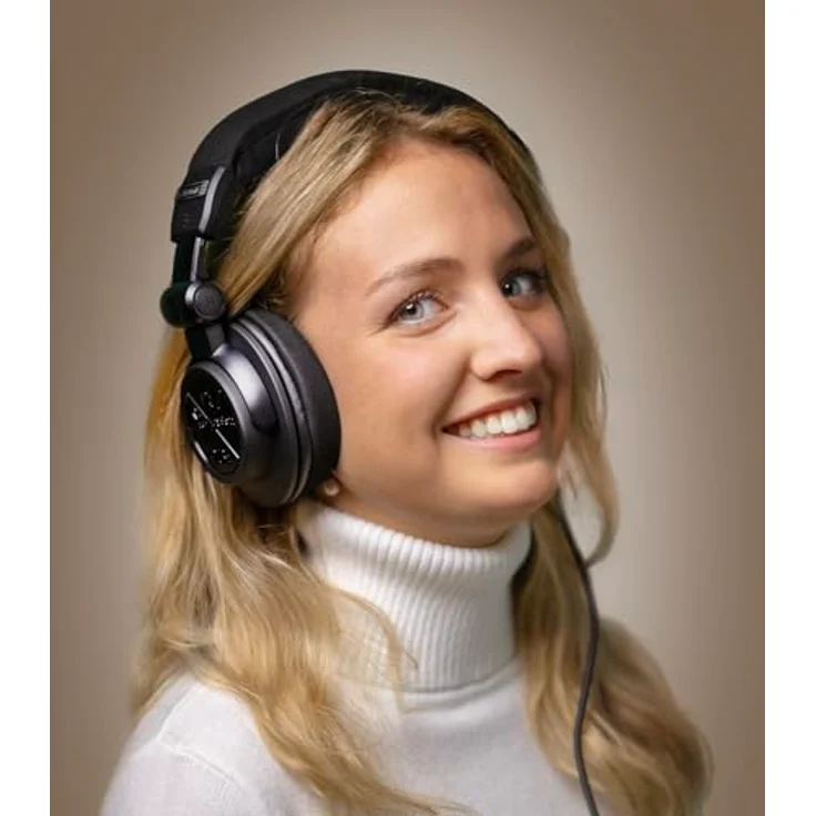 Ultrasone Signature Pure Black, Kopfhörer mit Referenzklang, 8–35.000 Hz Frequenzgang, leichtes Design, Memory-Foam-Ohrpolster, schwenkbare Ohrmuscheln, geschlossene Bauweise – Bild 2