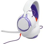 JBL Quantum 250, Kabelgebundene Over-Ear-Gaming-Kopfhörer mit JBL Quantum Spatial Sound, Mikrofon mit Geräuschunterdrückung, 3,5-mm-Kabel, kompatibel mit Apple/PC/Xbox/Playstation/Nintendo Switch, Weiß