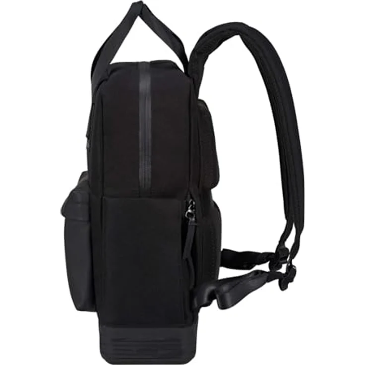 American Tourister Soulpack Laptoprucksack 15 Zoll, 39 cm, 17 L, aus recyceltem PET, Schwarz – Bild 3