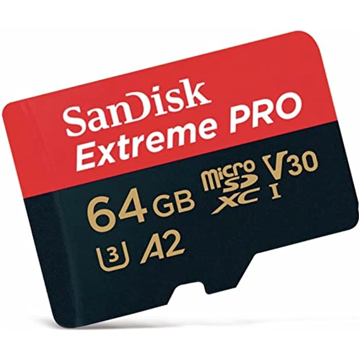 SanDisk Extreme Pro 64GB microSDXC Memory Card + SD Adapter with A2 App Performance + Rescue Pro Deluxe 170MB-s Class 10, UHS-I, U3, V30 – Bild 2