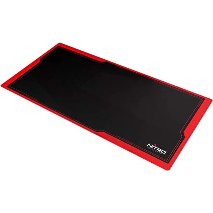 Nitro Concepts Deskmat DM16, 1600x800mm - schwarz/rot (NC-GP-MP-006) – Bild 3