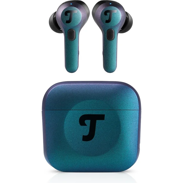 Teufel Airy TWS Pro Noise Cancelling Touch-Bedienung Bluetooth Cosmic Teal
