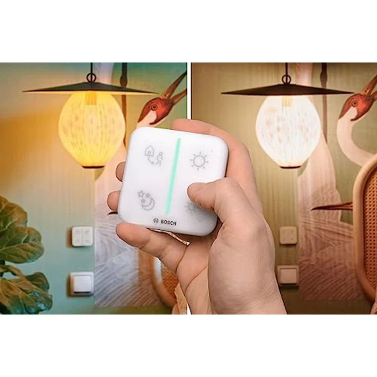 Bosch Smart Home Universalschalter II, zur einfachen Steuerung smarter Geräte, konfigurierbar für 4 belegbare Tasten – Bild 2