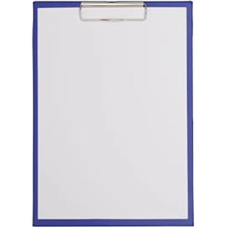 Maul Klemmbrett 2335237, A4, Kunststoffbezug, blau – Bild 2