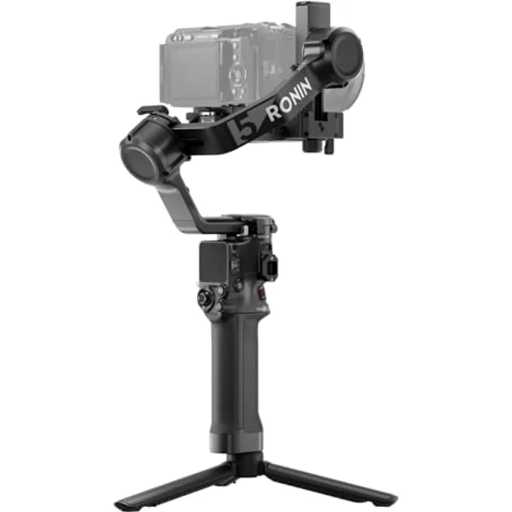 DJI RS 5 Standard, Gimbal mit 15 % verlängerter Akkulaufzeit, Nutzlast bis 3 kg, verbesserte Feinabstimmung und Z-Achsen-Anzeige – Bild 2