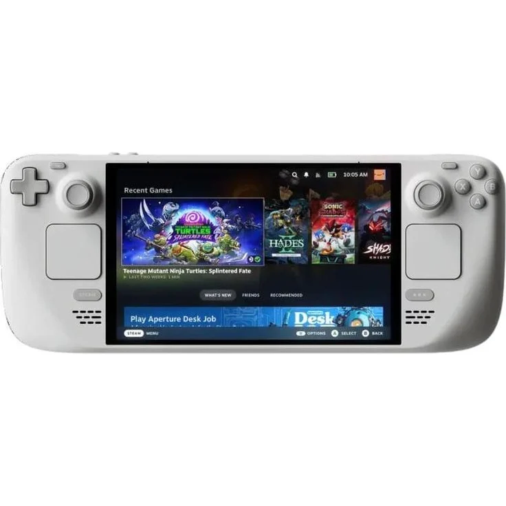 Valve Steam Deck OLED 1TB, Spielkonsole mit 7,4 Zoll Bildschirm, Weiss