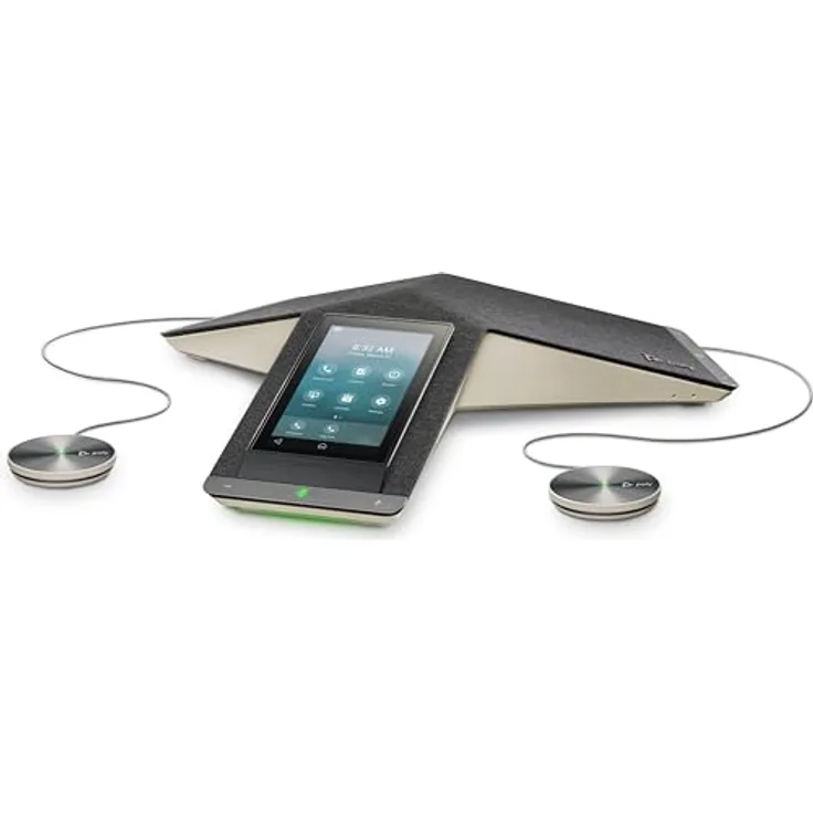 HP Poly Mikrofon Erweiterungs Kit Trio C Serie - Erweiterte Raumabdeckung, bessere Sprachqualität, einfach in der Anwendung