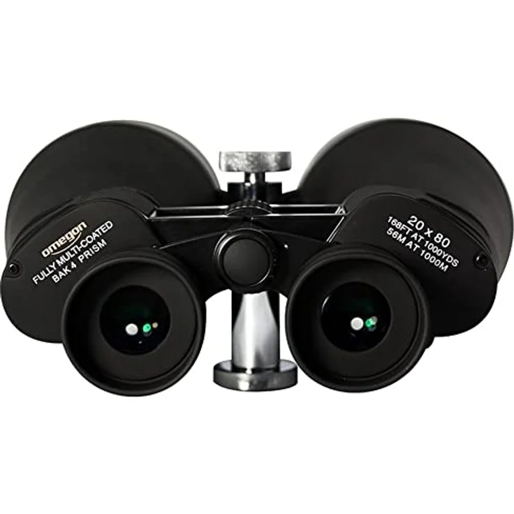 Omegon Fernglas Nightstar 20x80, Großfernglas mit 20-facher Vergrößerung und voll-multivergüteten Optiken für Astronomie und Naturbeobachtung – Bild 5