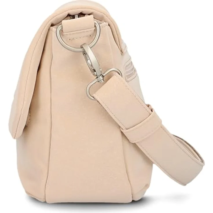 Zwei Mademoiselle.M Messenger, Laptop-Tasche mit 33 cm Fach, gelb, 100% Polyurethan – Bild 8