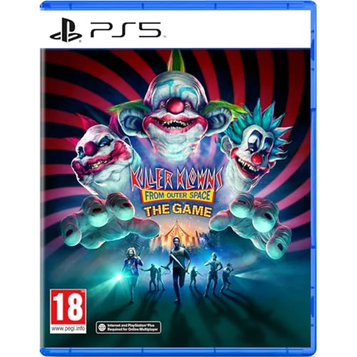 Skybound Killer Klowns from Outer Space: The Game (100% Uncut) [PEGI] (PS5) - Revolutionäres Horror-Multiplayer-Spiel – Bild 1